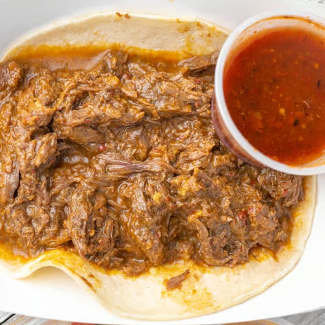 Barbacoa Taco.